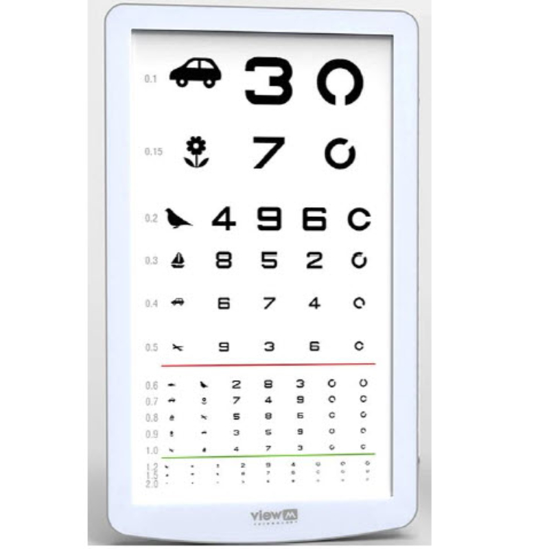 Non-Polarized Type LCD Visual Acuity Chart System 32″ LCD Visual Acuity ...